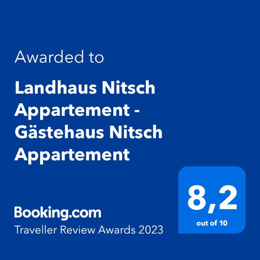 Landhaus Nitsch Appartement - Gaestehaus Nitsch Appartement Prinzendorf an Der Zaya المظهر الخارجي الصورة